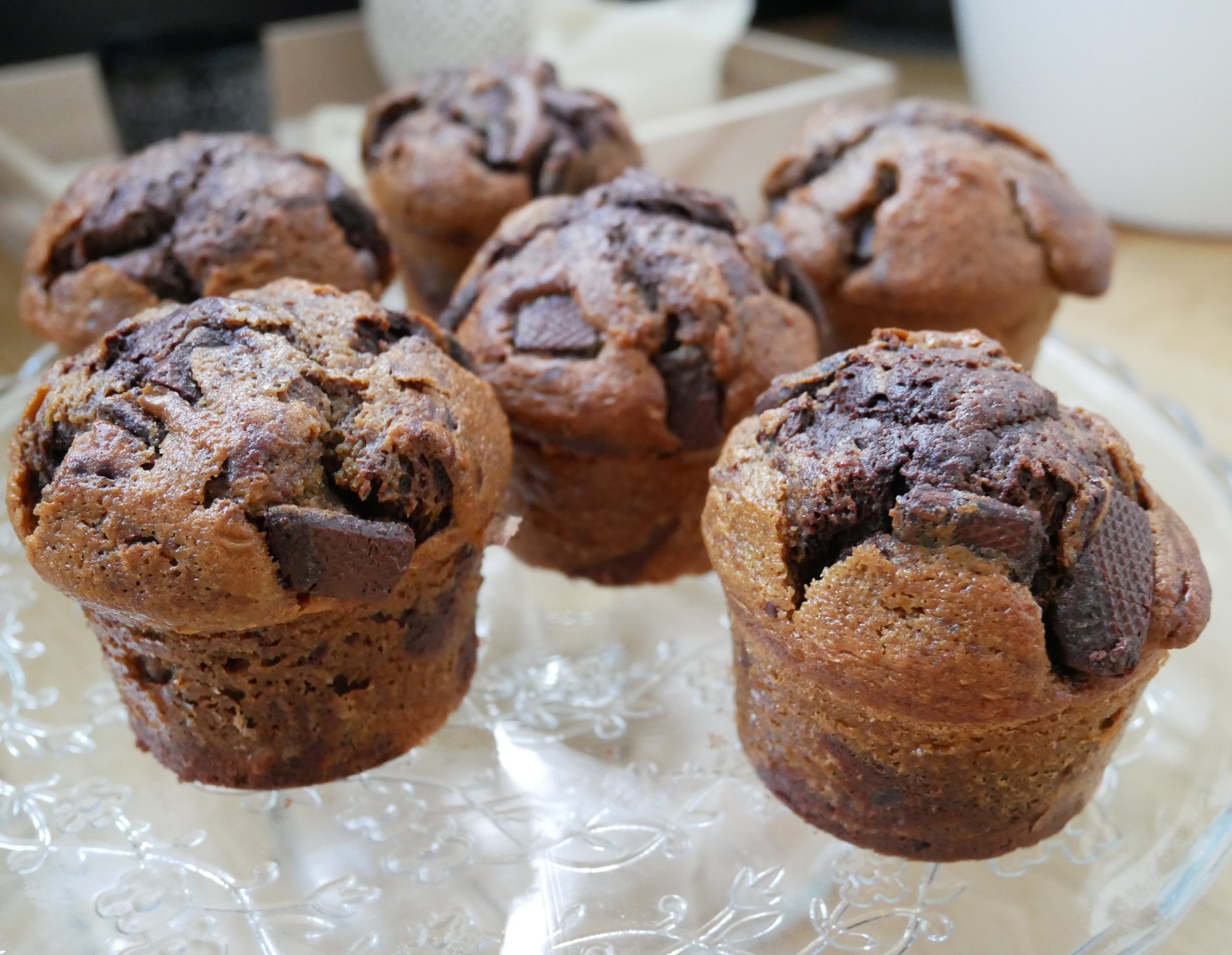 You are currently viewing Muffins au chocolat et café ou chococcino
