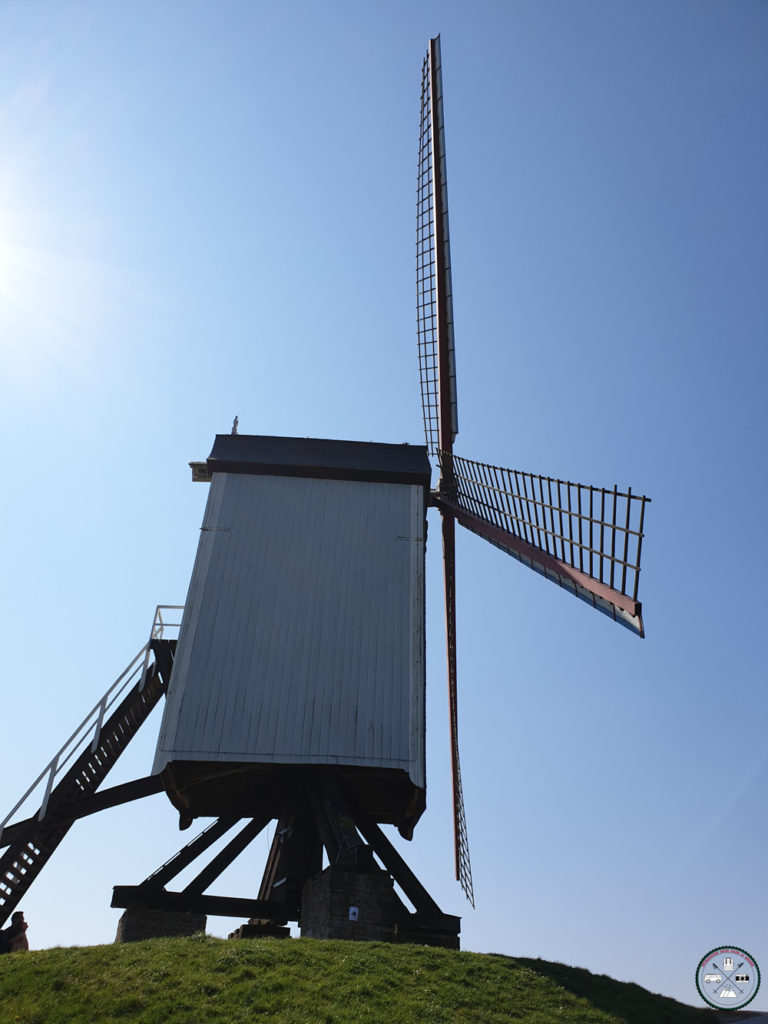 Un moulin emblématique de la ville Belge