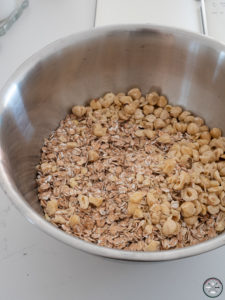 granola maison aux cacahuètes